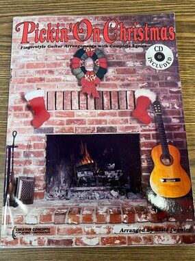 Pickin’ On Christmas – Fingerstyle Guitar Book + CD 🎄🎸
